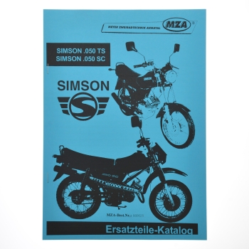 Ersatzteilkatalog, Simson 050TS, 050SC